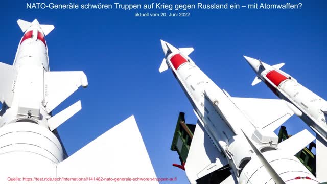 NATO-Generäle schwören Truppen auf Krieg gegen Russland ein – mit Atomwaffen?