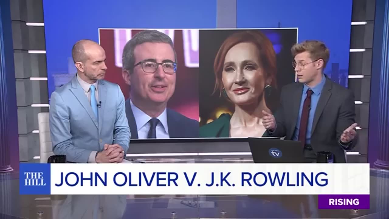 JK Rowling Blasts John Oliver’s Support for Trans in Women Sports