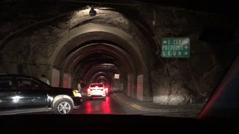 Underground road in Guanajuato