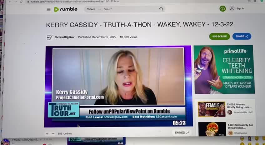 Kerry Cassidy - wakey - wakey