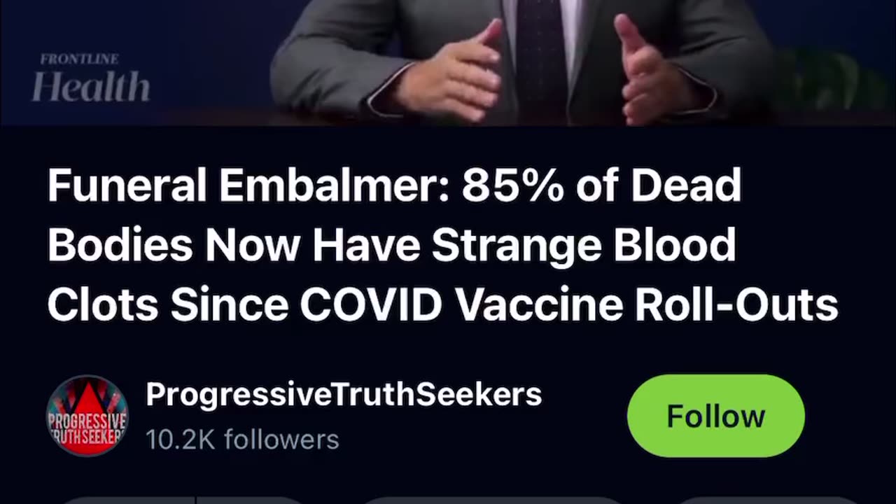 Blood of the vaccinated