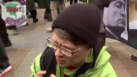 CRINGE- Grown Child Throws Tantrum when Trump is sworn in as President