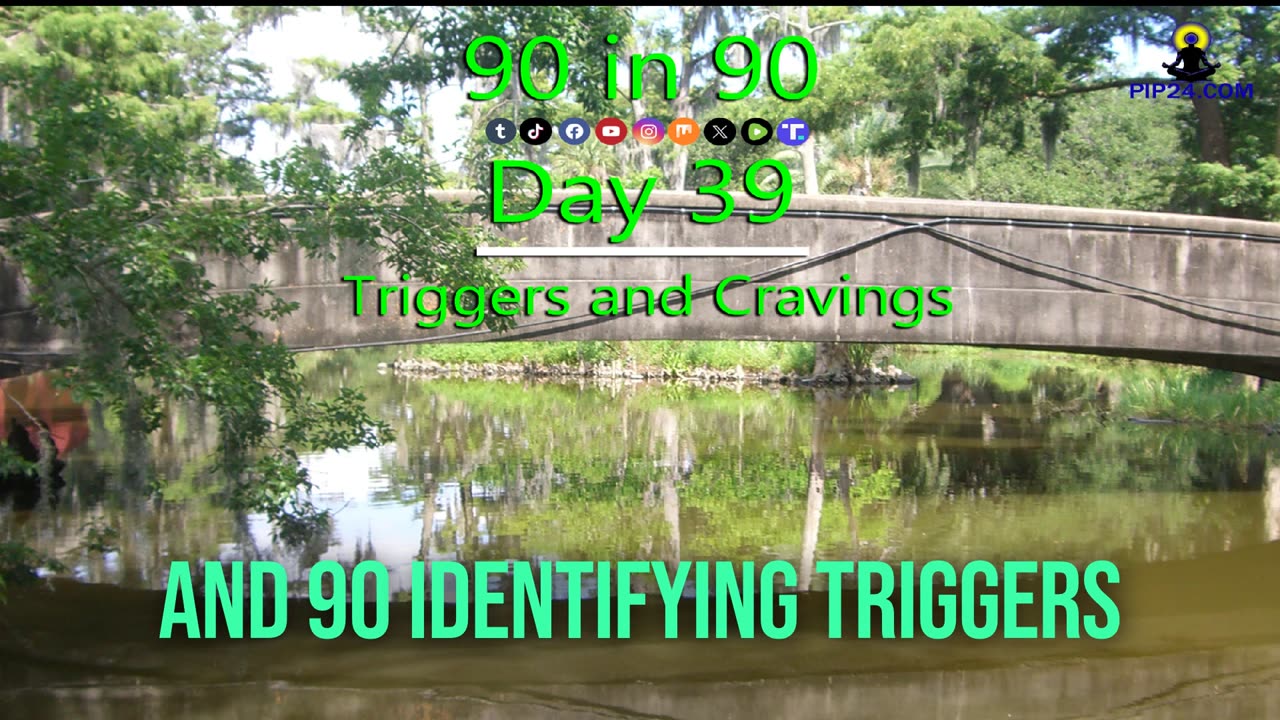 Day 39 of 90 in 90 - Identifying Triggers and Cravings