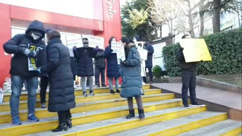 부산 부전동 엄청추운날 (12.25,토요일)