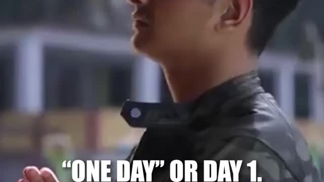 One Day or Day 1 motivation video