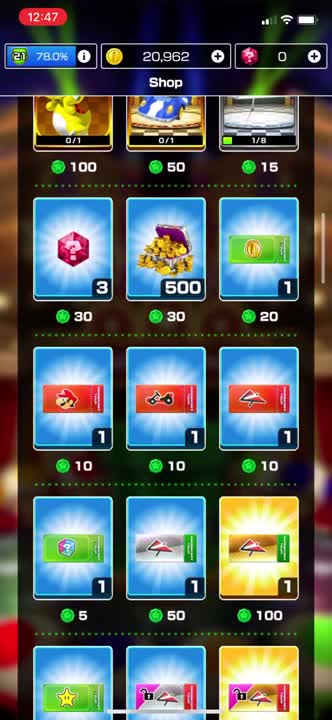 Mario Kart Tour - Token Shop Showcase (Berlin Tour)