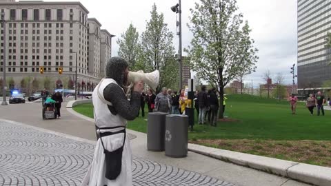 Communists Celebrate May Day in Cleveland with Cringe Song