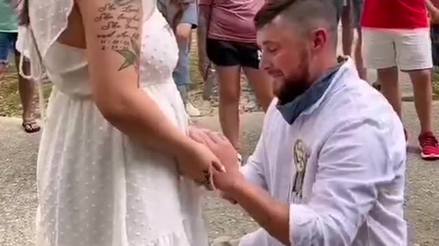 To marry him