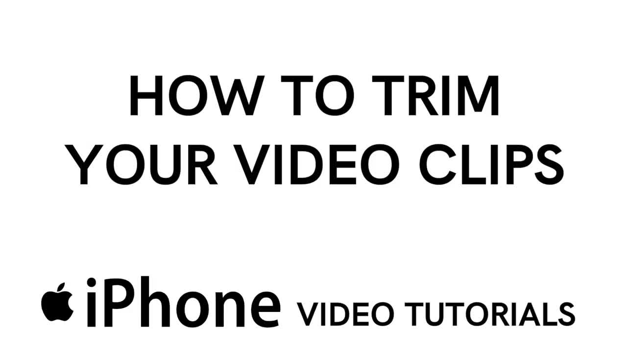 trim videos on your iPhone or iPad-Flparvez