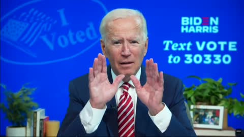 Biden, on vote fraud