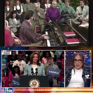 Kamala Harris I've been tickled by a feather