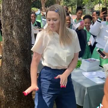 TikTok teacher dance