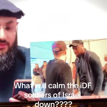 WHAT`S UP YOU`RE A IDF WHAT