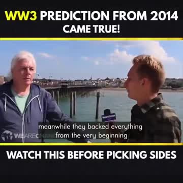 WW3 PREDICTION FROM 2014 CAME TRUE!