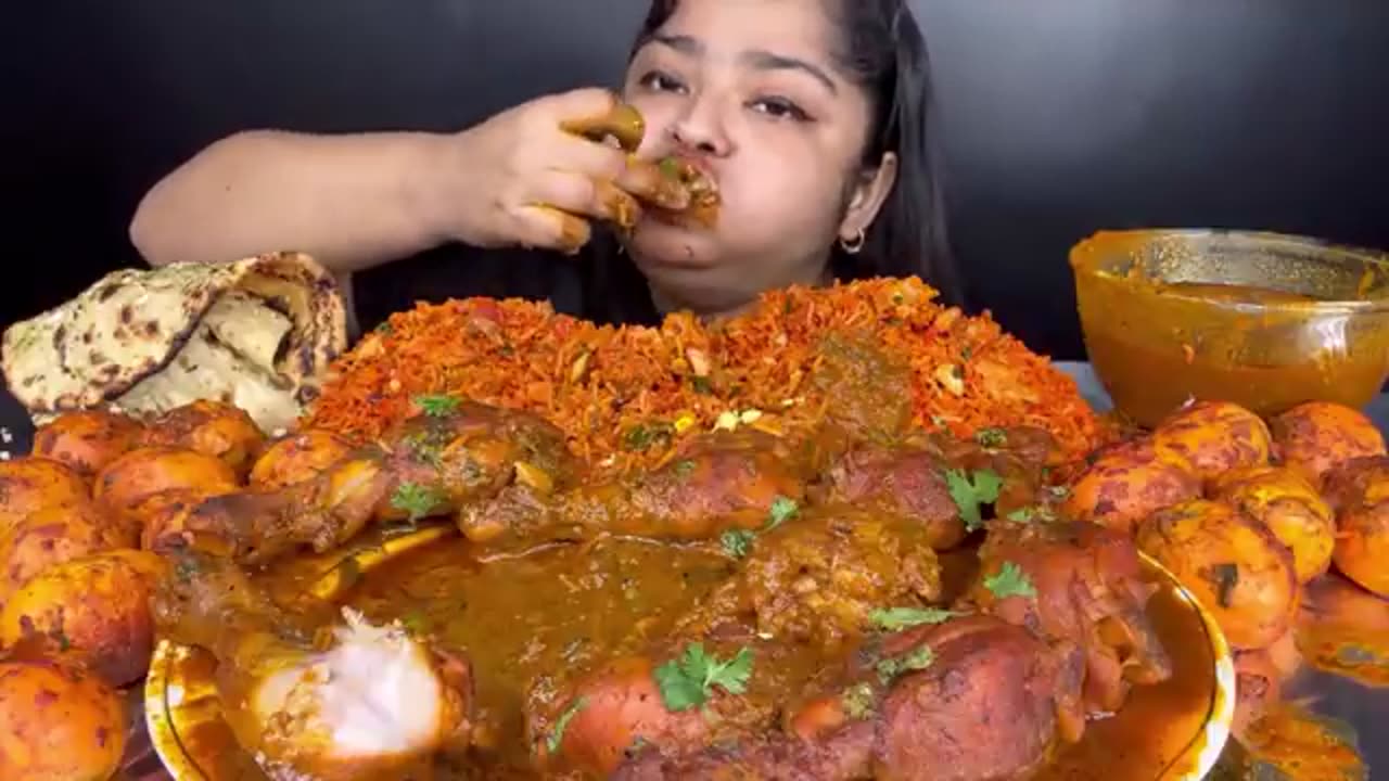 Indian mukbang ( ASMR )