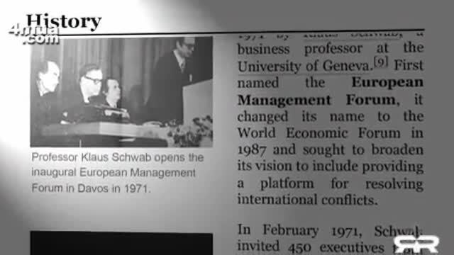 Lật tẩy kế hoạch Đại Tái Thiết của Klaus Schwab