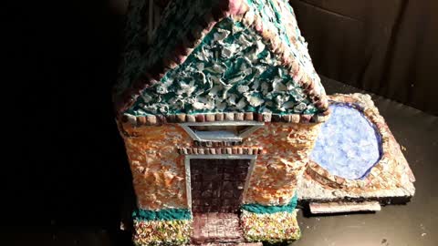 cardboard house-handmade-Diy # 1