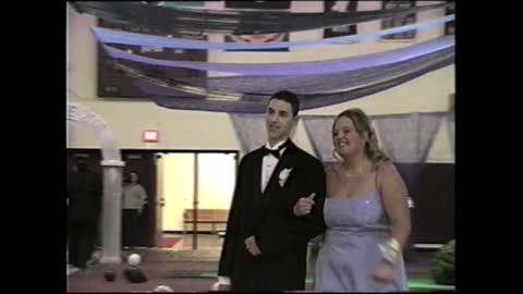 2000-01 WPHS Vids 117 Prom 083 Grand March Couple 56 by Glenn Strader