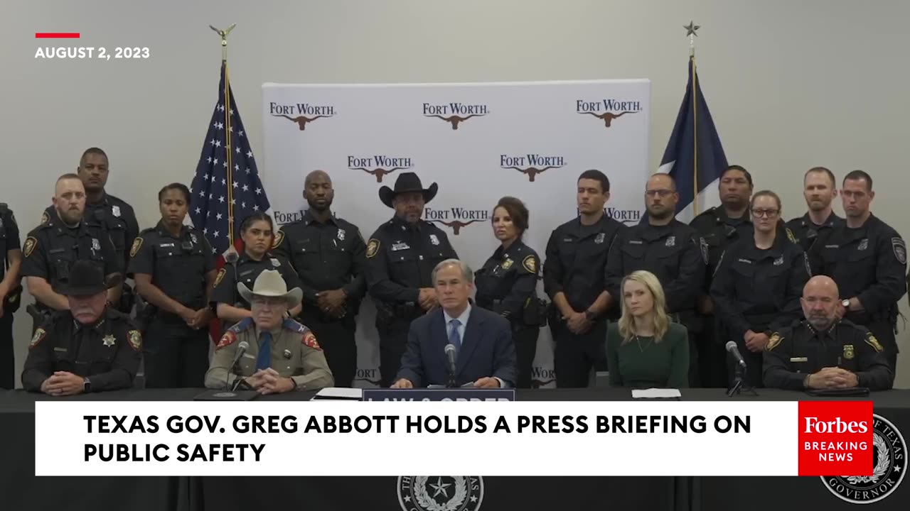 Greg Abbott Signs New Legislation To 'Empower Law Enforcement'