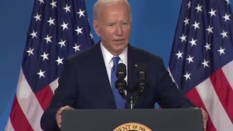 HOLY SHLIT. Biden refers to Kamala as “Vice President Trump”