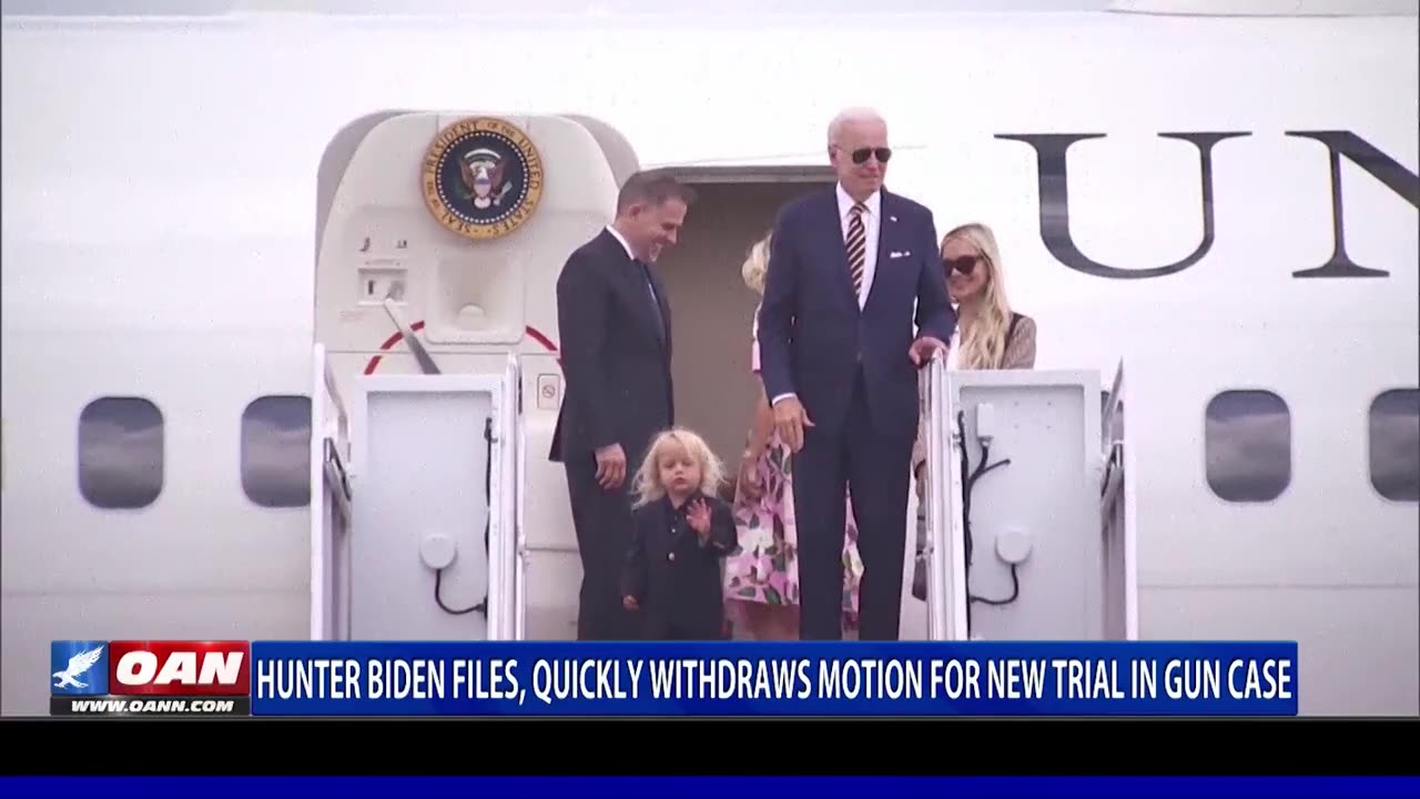 Hunter Biden’s Legal Team Files, Quickly Withdraws Motion For New Trial In Gun Case