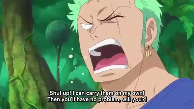 One Piece Funny Moments | Law makes fun of zoro