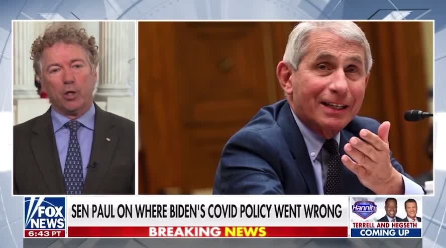 Rand Paul: Fauci is ‘Against Everything America Stands For’