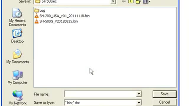 How to load the Sathero SH-100HD satellite finder signal meter