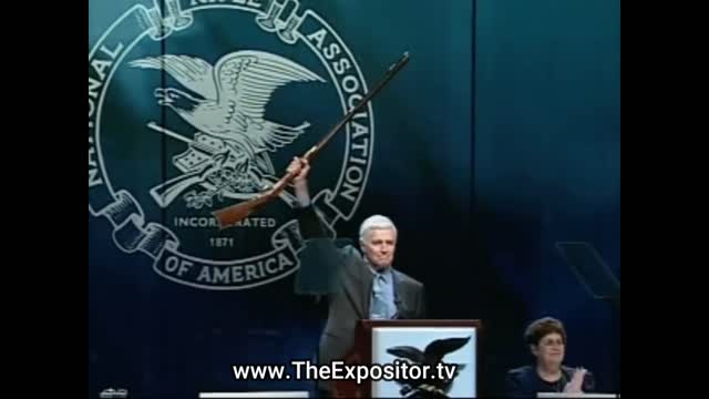 Prolific speech by Charlton Heston - From My Cold Dead Hands!