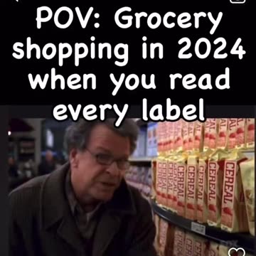 Grocery Shopping 2024 ... Time for MAHA