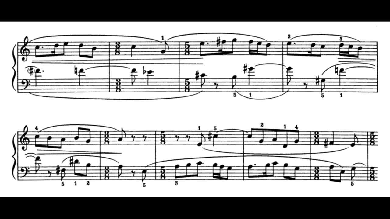 Bartok - Mikrokosmos (complete, with sheet music)