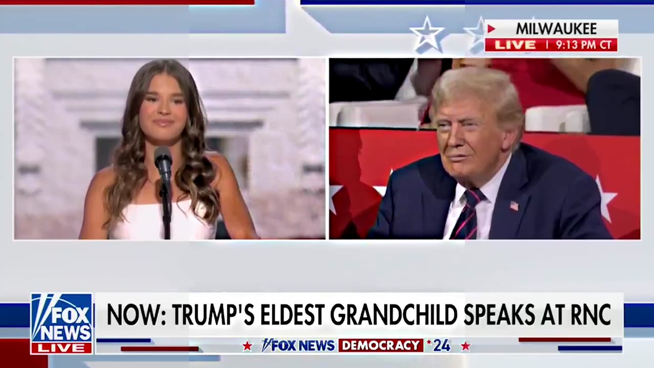 TRUMP'S GrandDaughter Speaks at RNC