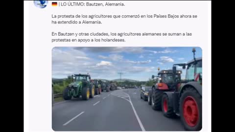 VIDEOS: Protestas en Holanda 🇳🇱 contra hambruna VERDE🍃 decretada por Mark Rutte