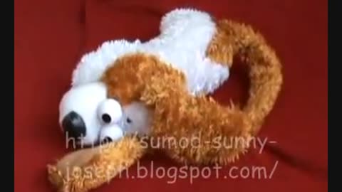 #laughingdog #toydog #funnydog▶▶ Funny Toy Dog laughing like a Human .... Toys for Babies