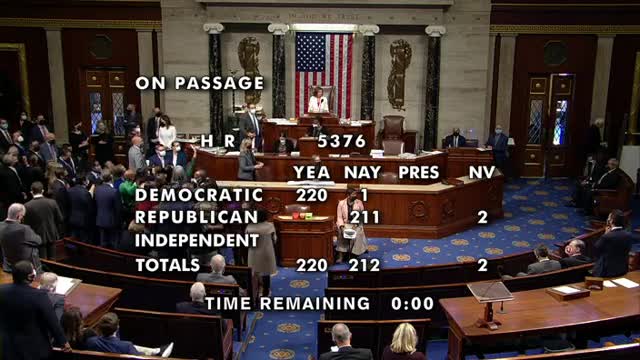 The House Passes The Build Back Better Act, Democrats Cheer