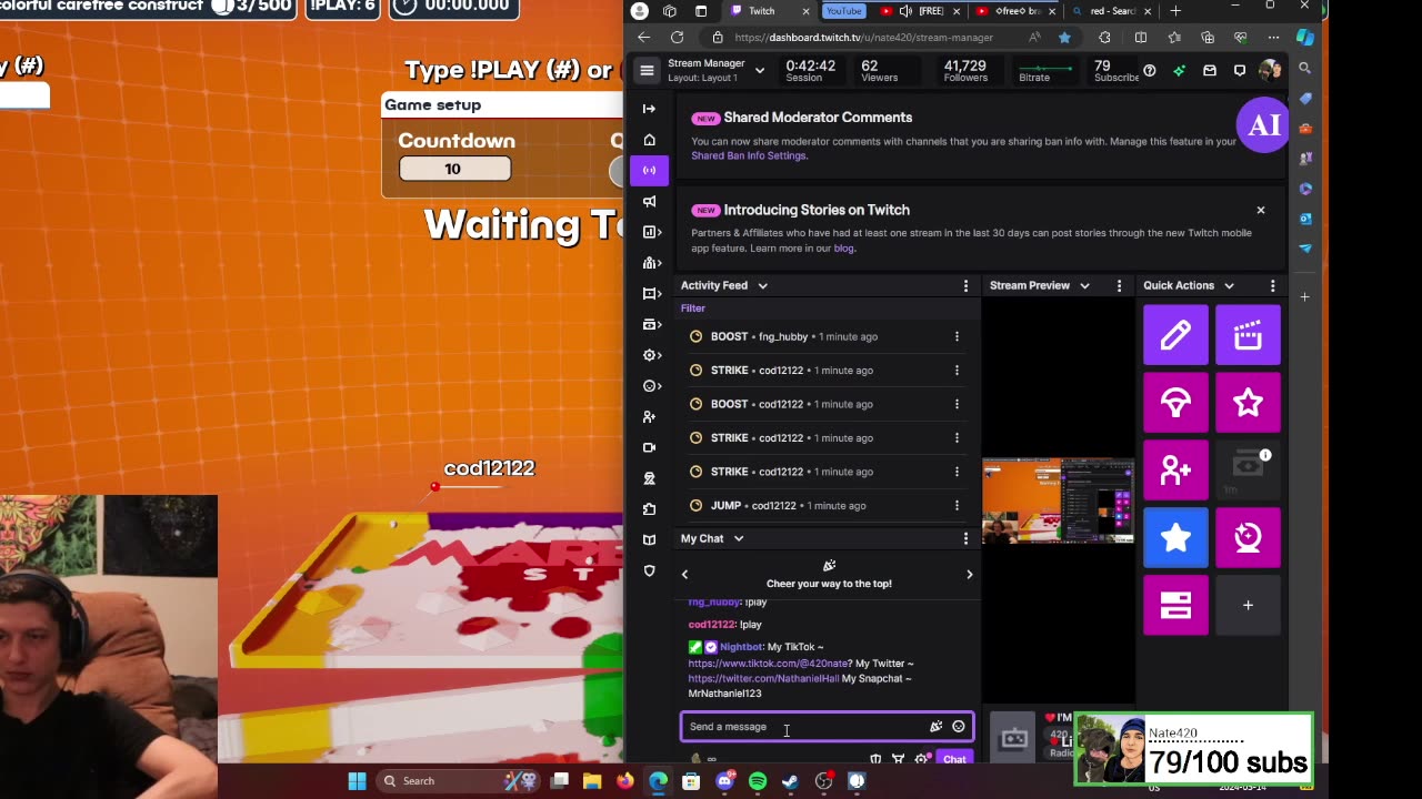 Nate420 Worldwide Wake&Bake Full Stream