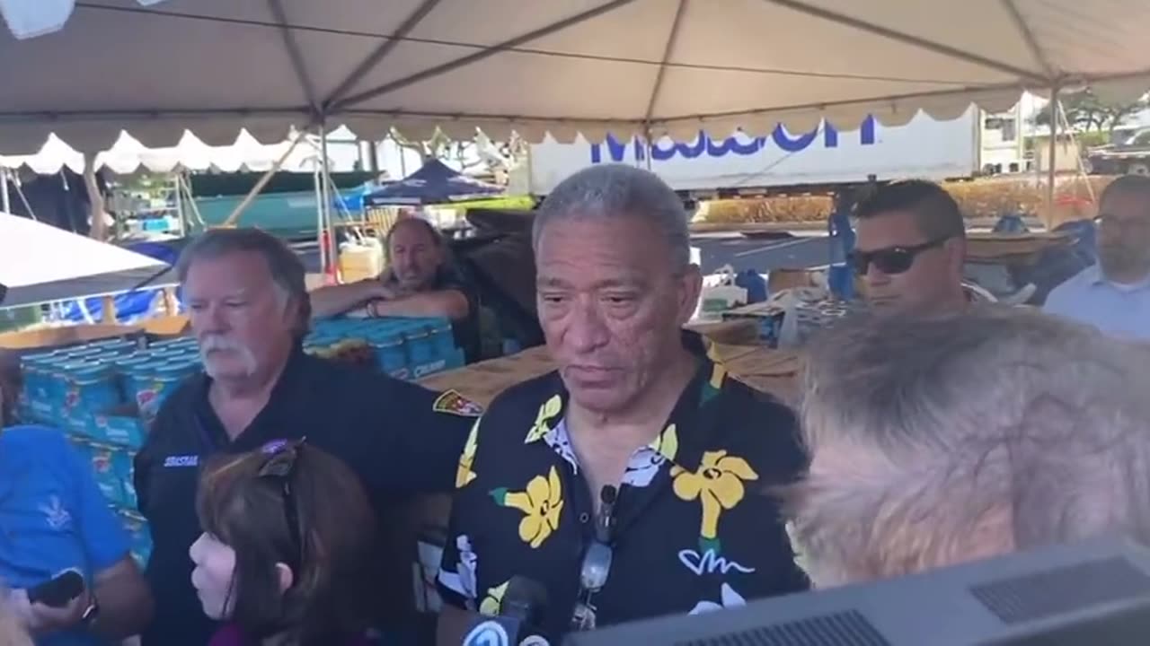 Maui Mayor: No Estimate on Children Missing, Confrontational Media