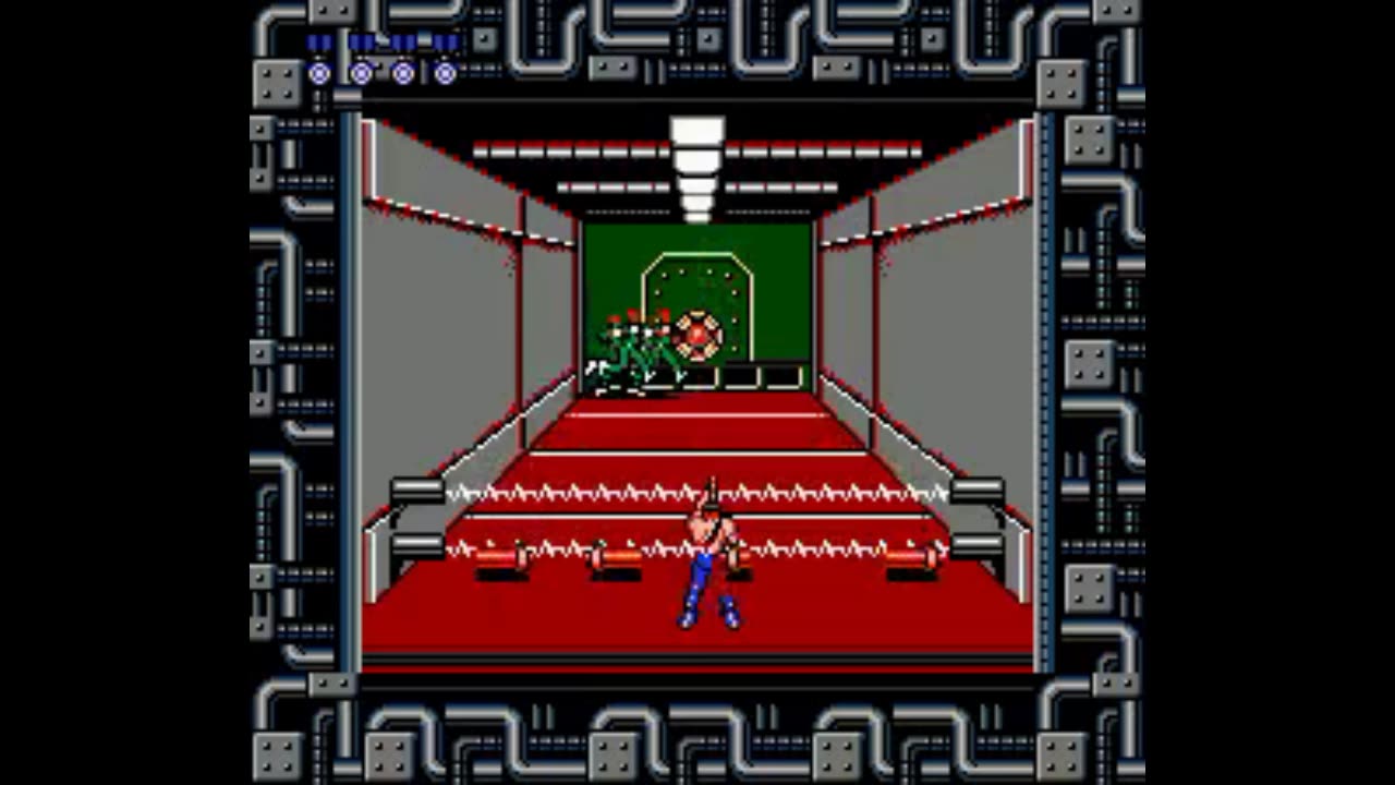 Contra (NES) Konami Code Playthrough