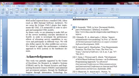 Microsoft word 2007 insert citations dynamically