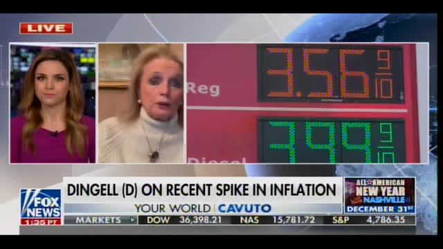 Democrat Dingell Argues Passing the Socialist $4.5 Trillion Spending Bill Will Bring Down Inflation