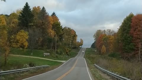 2019 fall colors in Mansfield Ohio