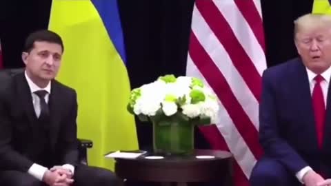 THAT TIME TRUMP CALLED OUT THE CORRUPTION IN UKRAINE WITH ZELENSKY SITTING NEXT TO HIM...