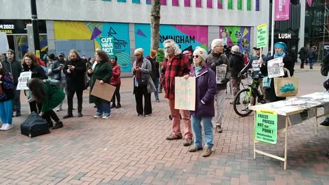 Cost of Living Protest Birmingham 2 Apr 22 6