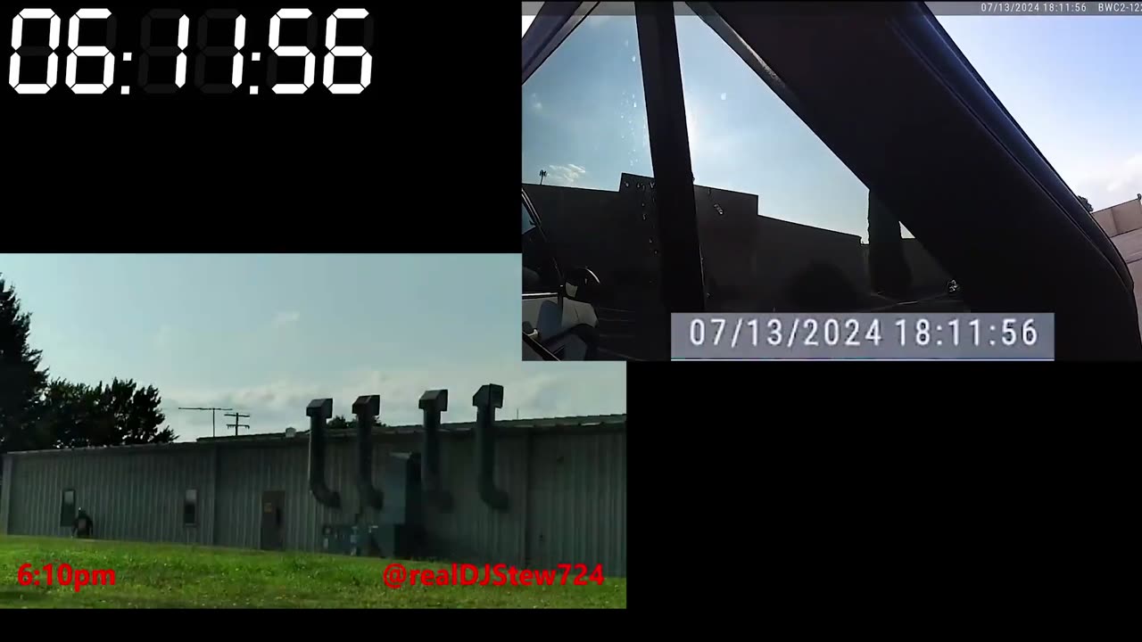 8/8 Fox Bodycam Synched with Dayve Stewart Tape: Shots, Climb Up to Crooks -Gray Hughes Investigates