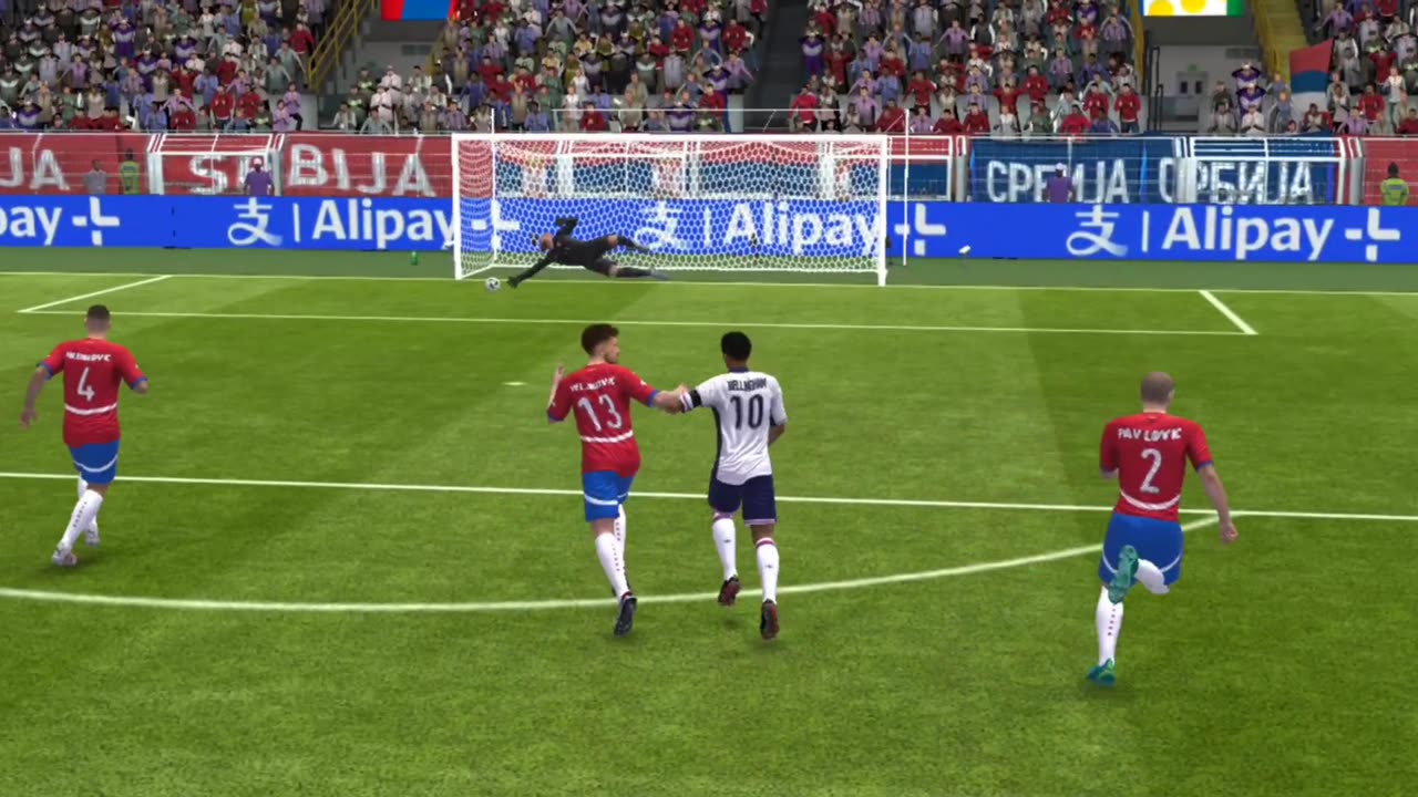 FC MOBILE 2024 | INGLATERRA X SÉRVIA | EURO COPA 24 Gameplay