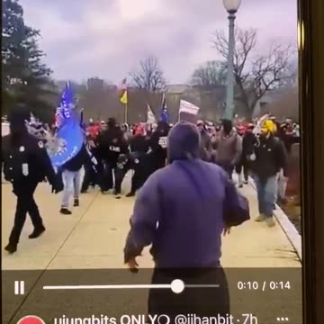 01/06/21 10:45pm clip posted of Jan 6