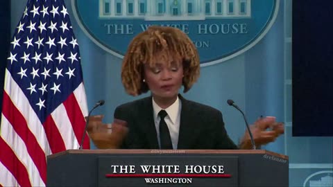"they were cheap fakes" Karine Jean-Pierre