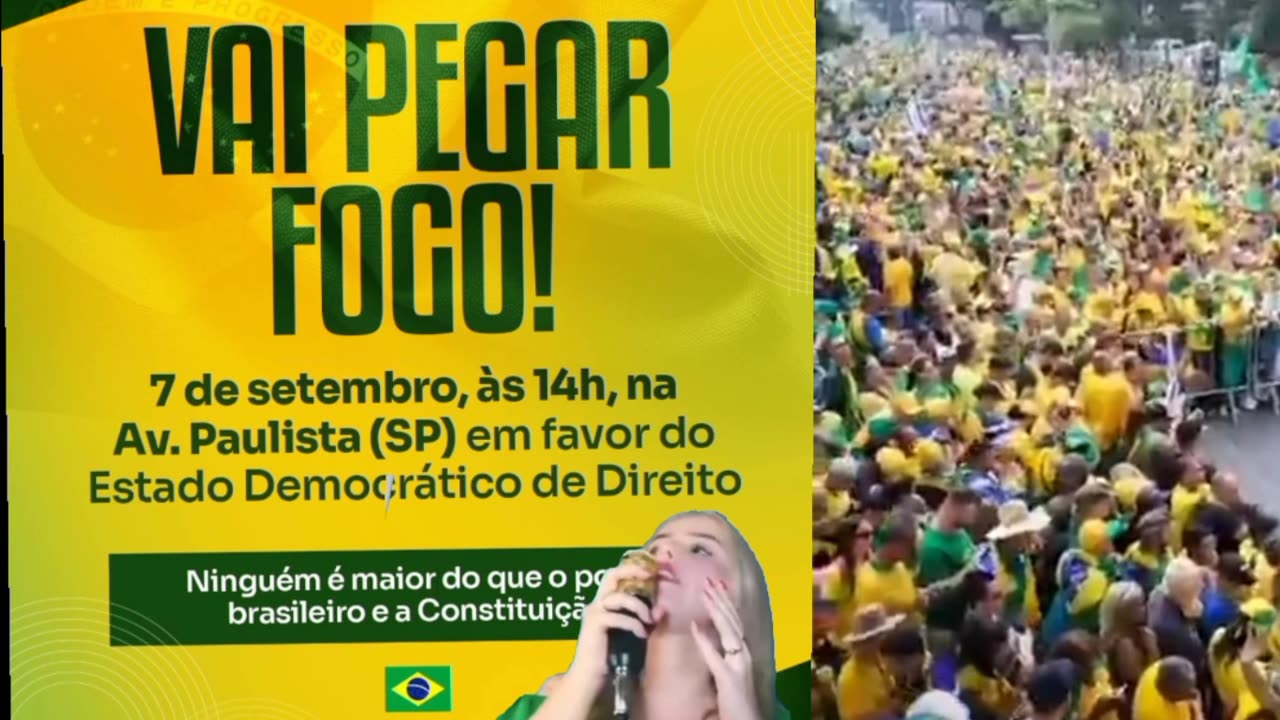 VAI PEGAR 🔥 FOGO: povo pro 7 de Setembro. Vai realmente ser gigante !