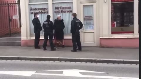 Lady Arrested In Germany