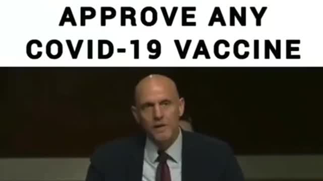 FDA will not authorize or approve any COVID-19 vaccine